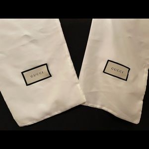 Gucci dust bag set for shoes 👠